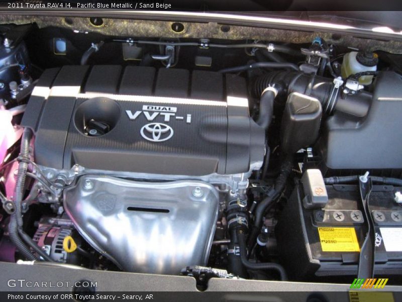 Pacific Blue Metallic / Sand Beige 2011 Toyota RAV4 I4