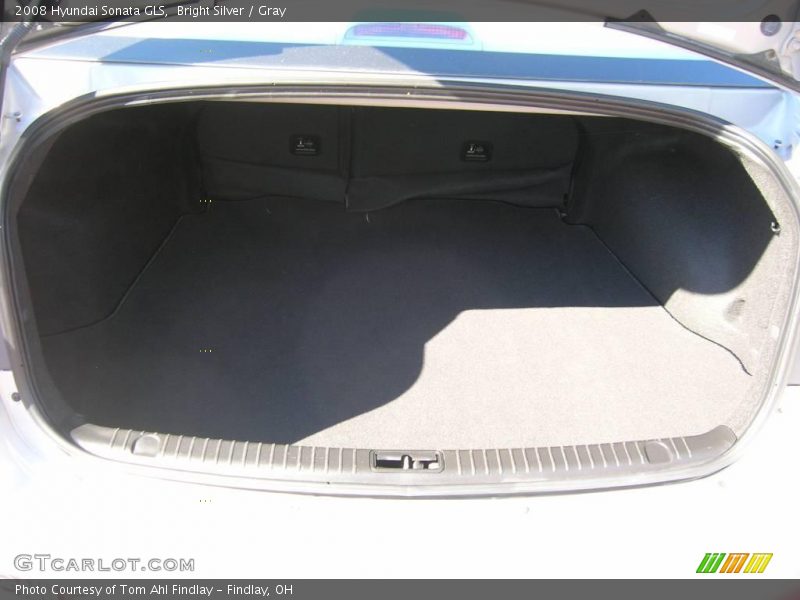 Bright Silver / Gray 2008 Hyundai Sonata GLS