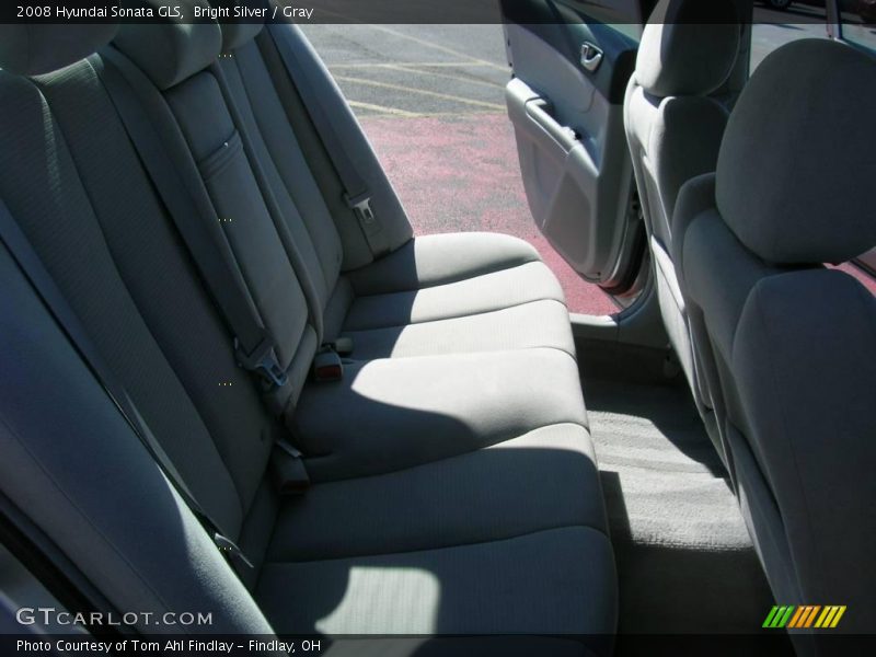 Bright Silver / Gray 2008 Hyundai Sonata GLS