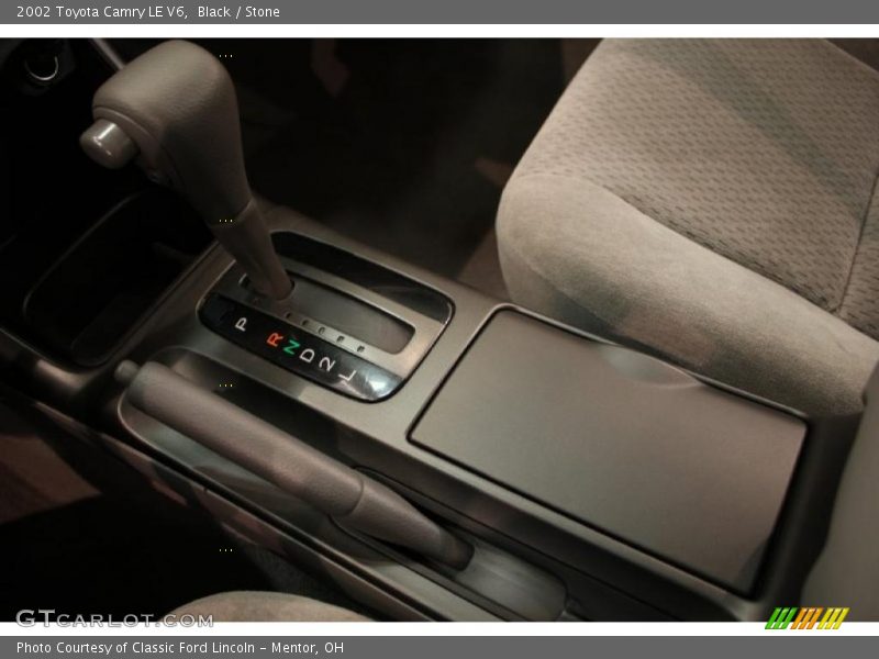 Black / Stone 2002 Toyota Camry LE V6