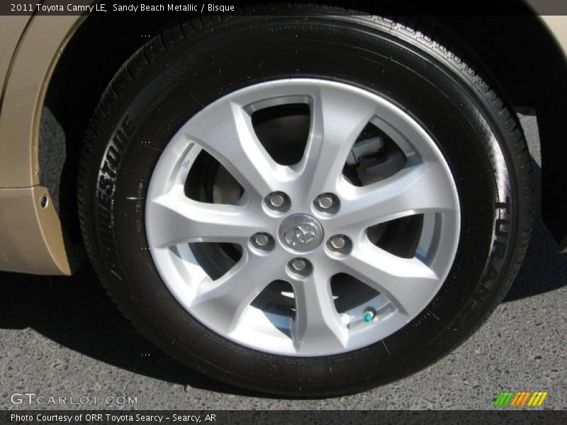 Sandy Beach Metallic / Bisque 2011 Toyota Camry LE