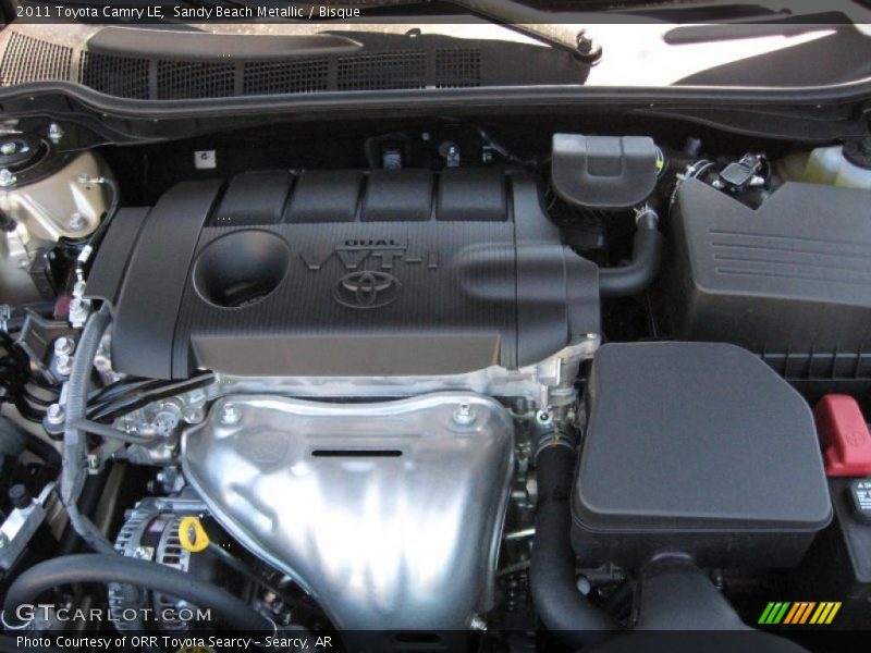 Sandy Beach Metallic / Bisque 2011 Toyota Camry LE