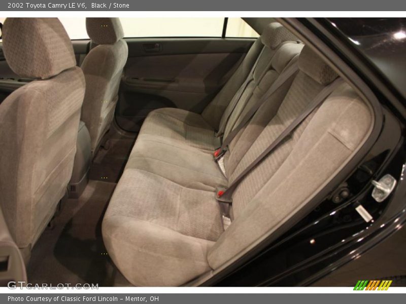 Black / Stone 2002 Toyota Camry LE V6