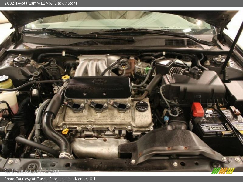 Black / Stone 2002 Toyota Camry LE V6
