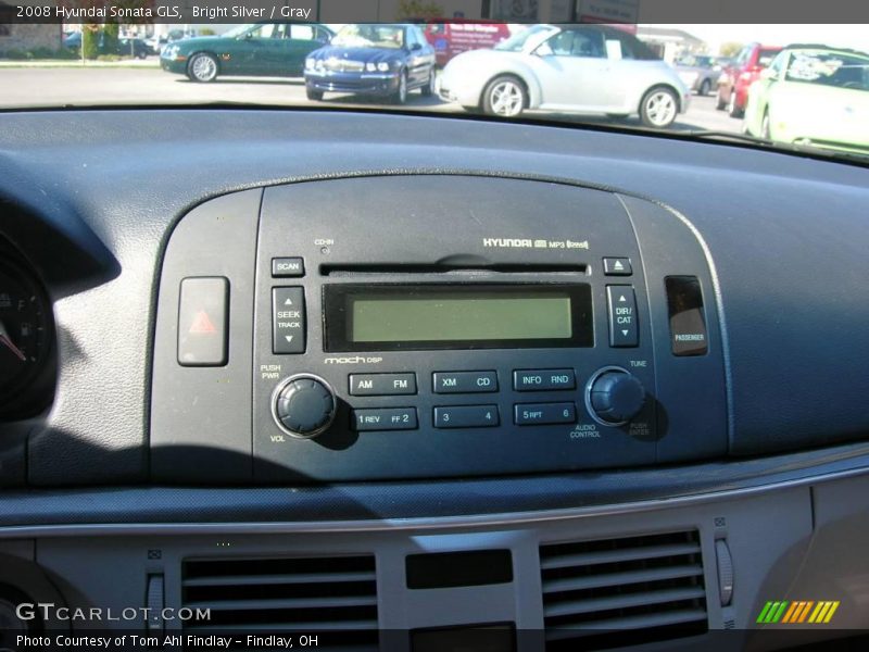 Bright Silver / Gray 2008 Hyundai Sonata GLS