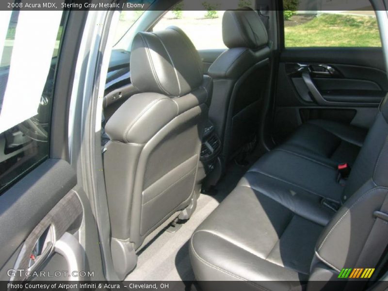 Sterling Gray Metallic / Ebony 2008 Acura MDX