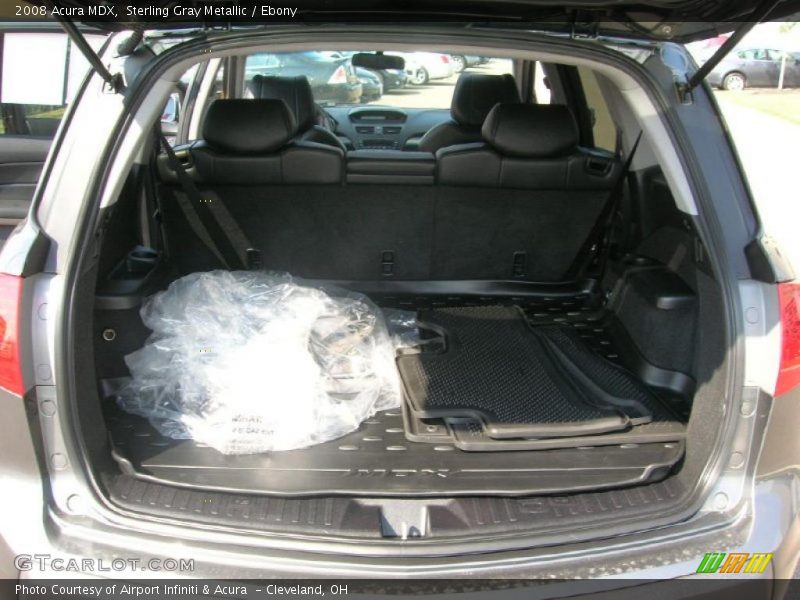 Sterling Gray Metallic / Ebony 2008 Acura MDX