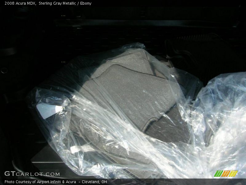 Sterling Gray Metallic / Ebony 2008 Acura MDX