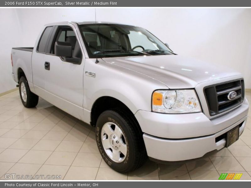 Silver Metallic / Medium Flint 2006 Ford F150 STX SuperCab