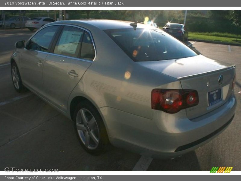 White Gold Metallic / Titan Black 2010 Volkswagen Jetta TDI Sedan