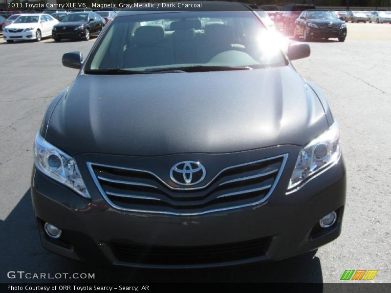 Magnetic Gray Metallic / Dark Charcoal 2011 Toyota Camry XLE V6