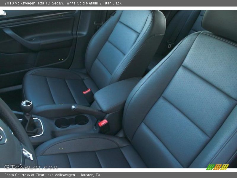 White Gold Metallic / Titan Black 2010 Volkswagen Jetta TDI Sedan