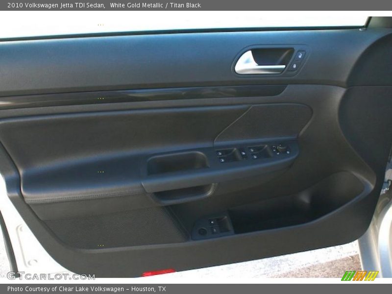 White Gold Metallic / Titan Black 2010 Volkswagen Jetta TDI Sedan