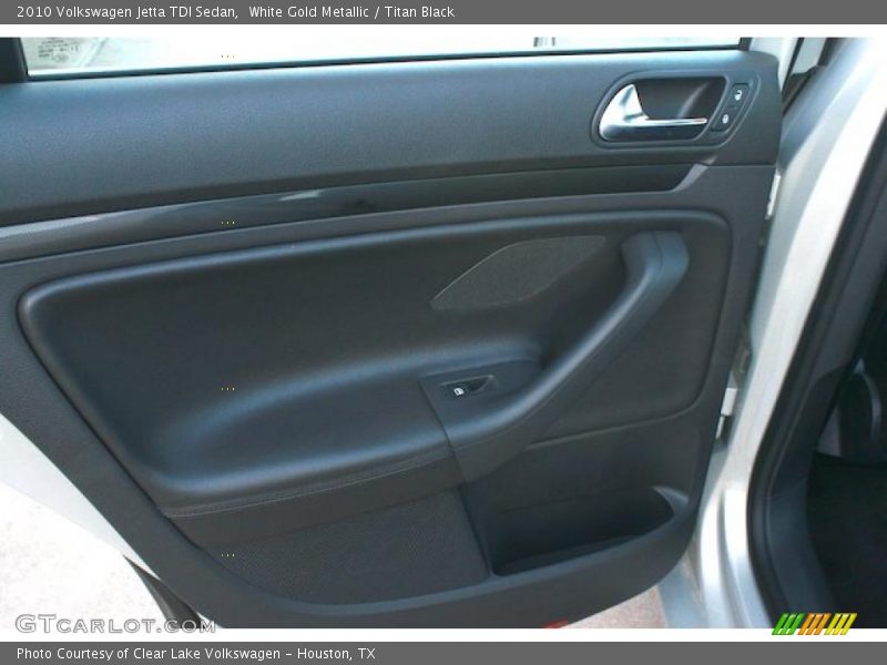 White Gold Metallic / Titan Black 2010 Volkswagen Jetta TDI Sedan