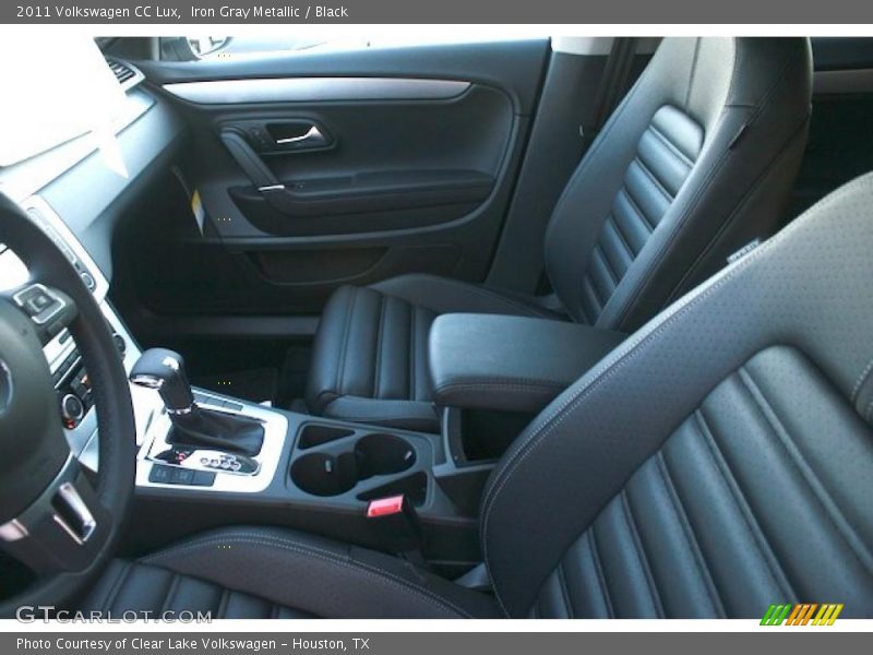 Iron Gray Metallic / Black 2011 Volkswagen CC Lux