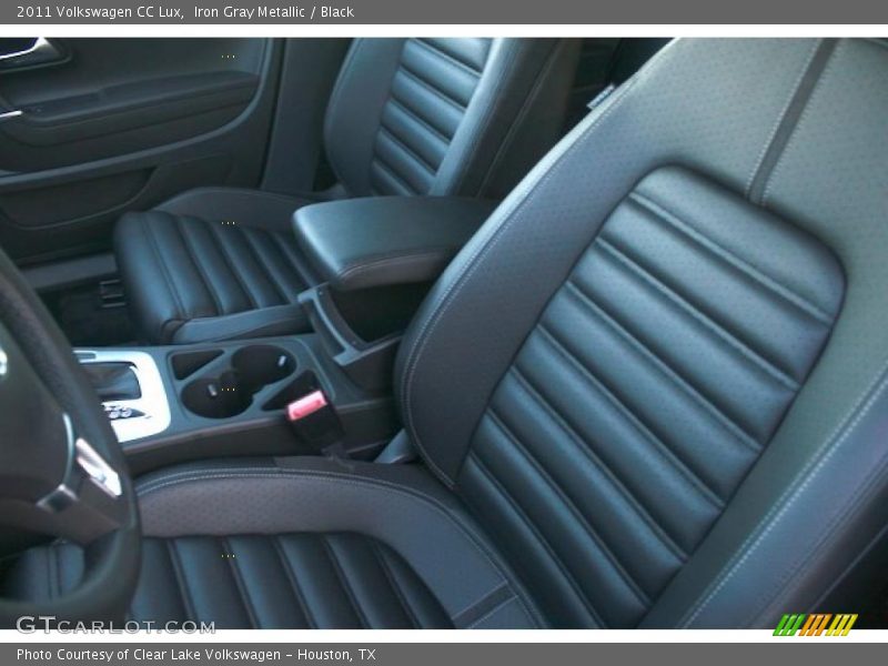 Iron Gray Metallic / Black 2011 Volkswagen CC Lux