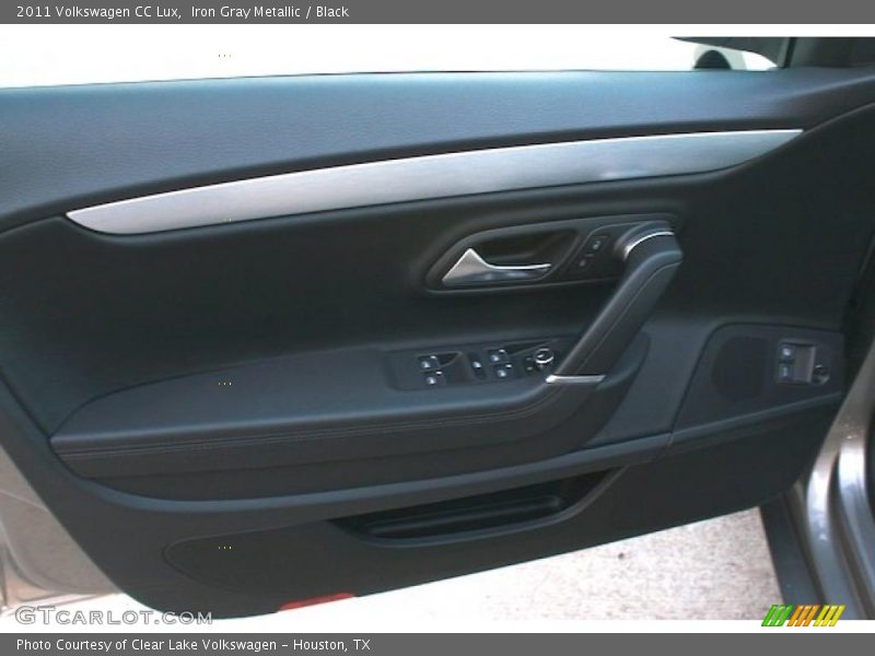Iron Gray Metallic / Black 2011 Volkswagen CC Lux