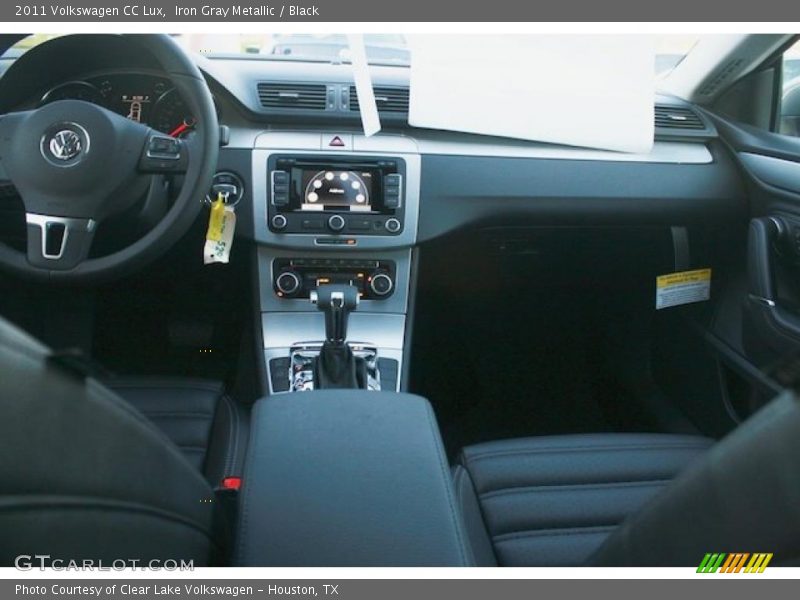Iron Gray Metallic / Black 2011 Volkswagen CC Lux