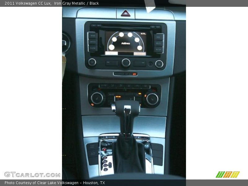 Iron Gray Metallic / Black 2011 Volkswagen CC Lux