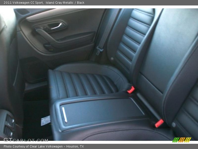 Island Gray Metallic / Black 2011 Volkswagen CC Sport