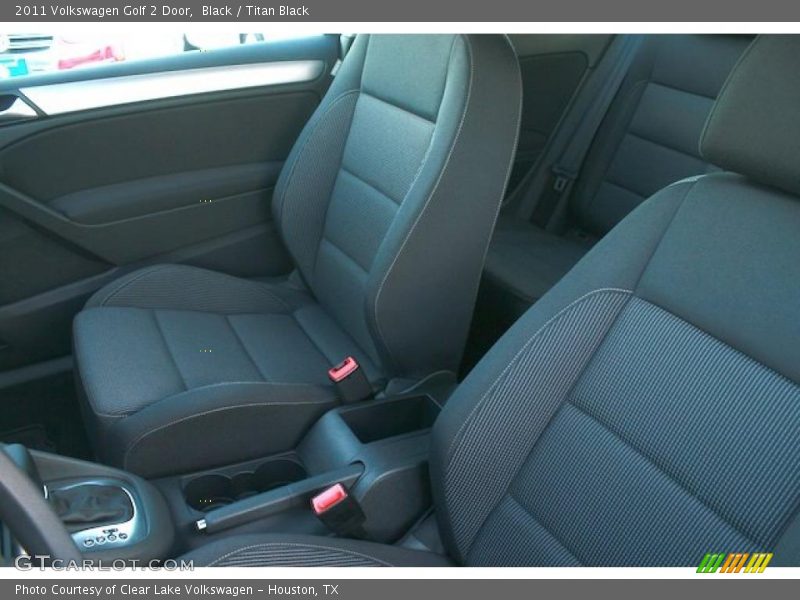 Black / Titan Black 2011 Volkswagen Golf 2 Door