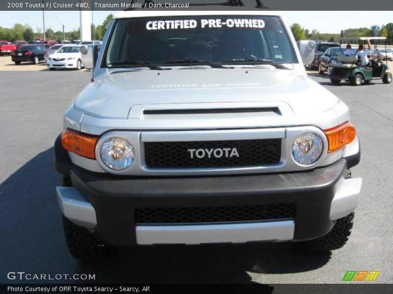 Titanium Metallic / Dark Charcoal 2008 Toyota FJ Cruiser 4WD