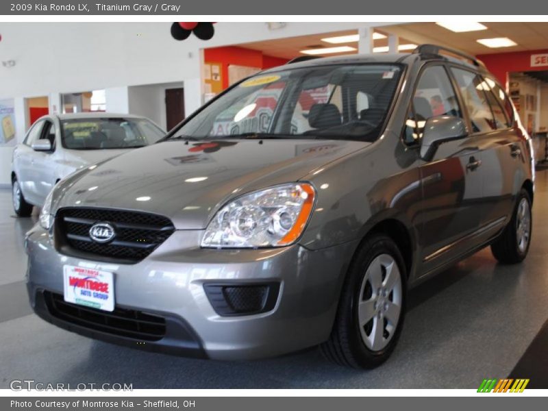 Titanium Gray / Gray 2009 Kia Rondo LX
