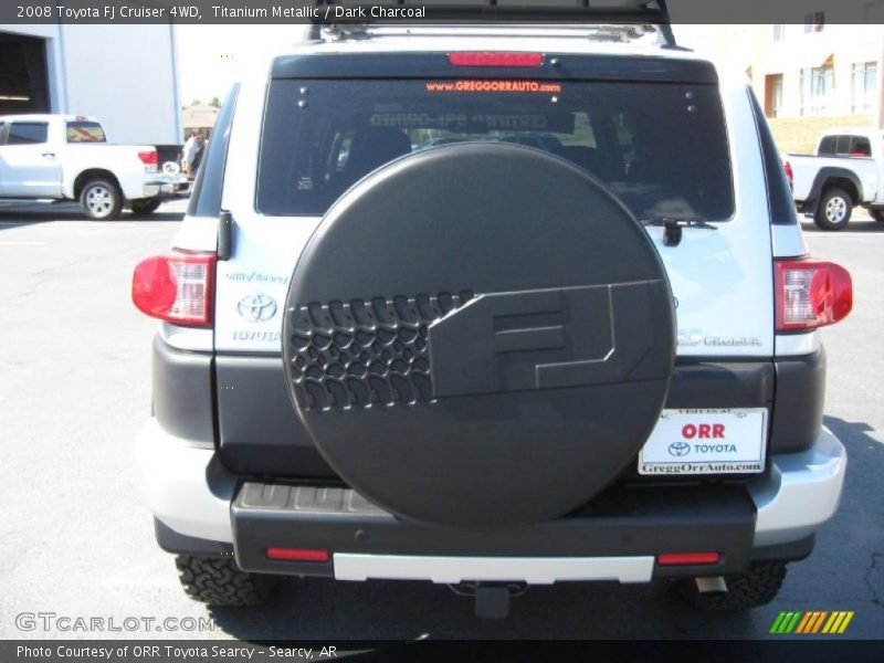 Titanium Metallic / Dark Charcoal 2008 Toyota FJ Cruiser 4WD