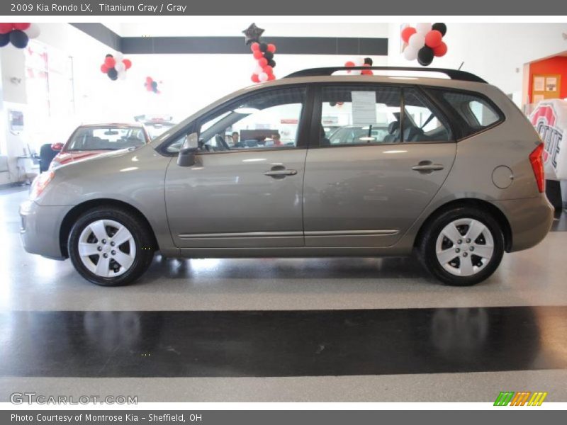 Titanium Gray / Gray 2009 Kia Rondo LX