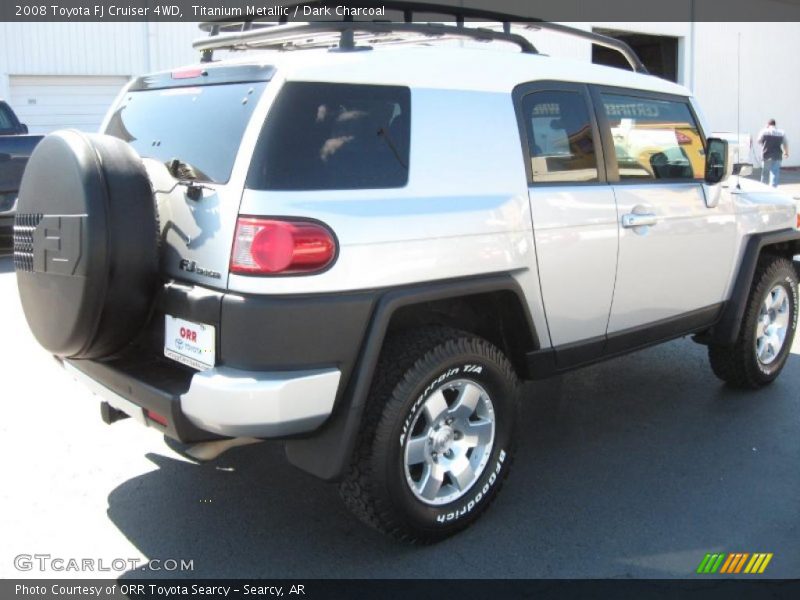 Titanium Metallic / Dark Charcoal 2008 Toyota FJ Cruiser 4WD