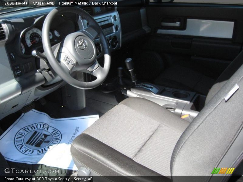 Titanium Metallic / Dark Charcoal 2008 Toyota FJ Cruiser 4WD