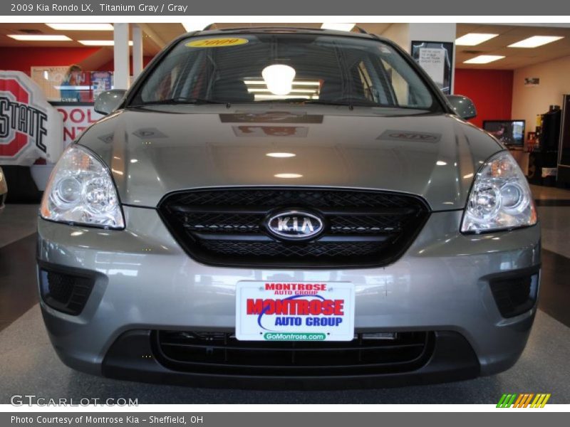 Titanium Gray / Gray 2009 Kia Rondo LX