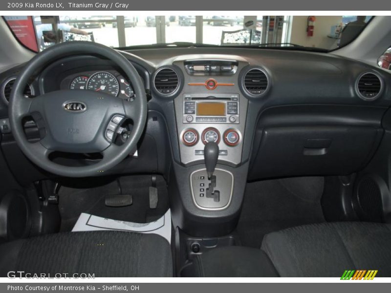 Titanium Gray / Gray 2009 Kia Rondo LX