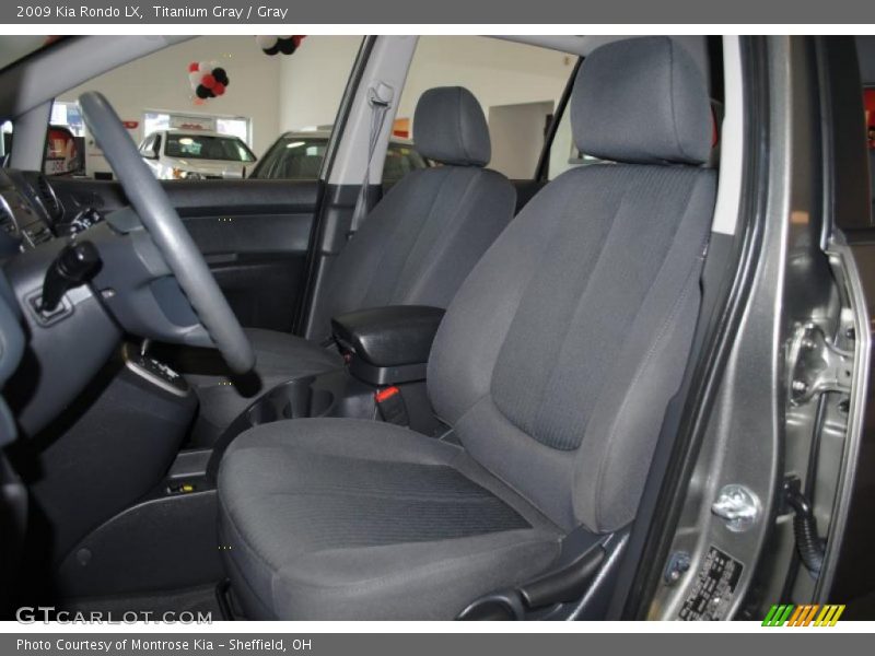 Titanium Gray / Gray 2009 Kia Rondo LX