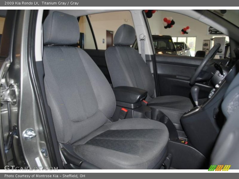 Titanium Gray / Gray 2009 Kia Rondo LX