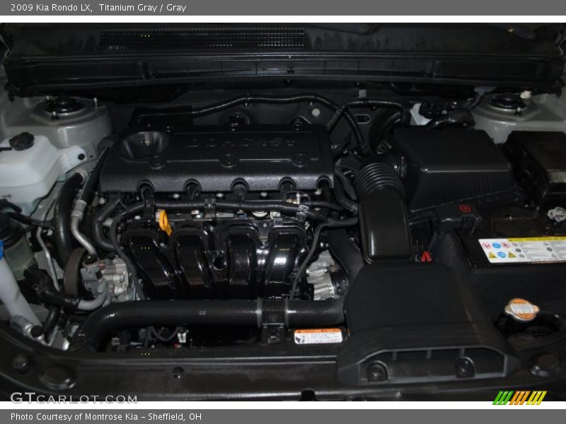 Titanium Gray / Gray 2009 Kia Rondo LX