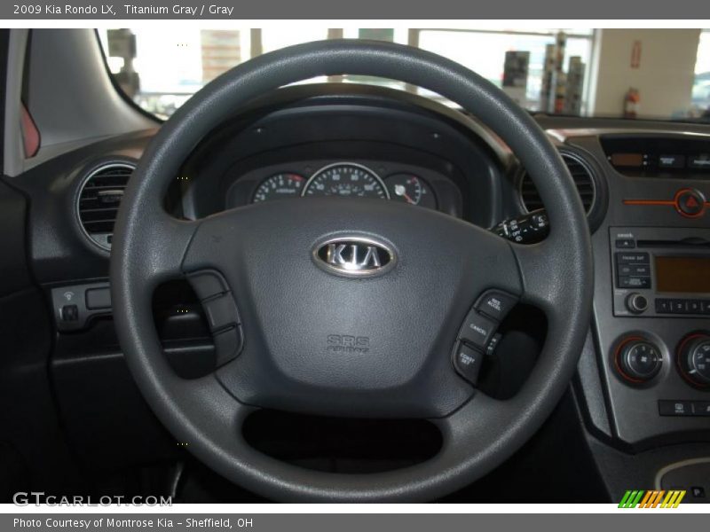 Titanium Gray / Gray 2009 Kia Rondo LX