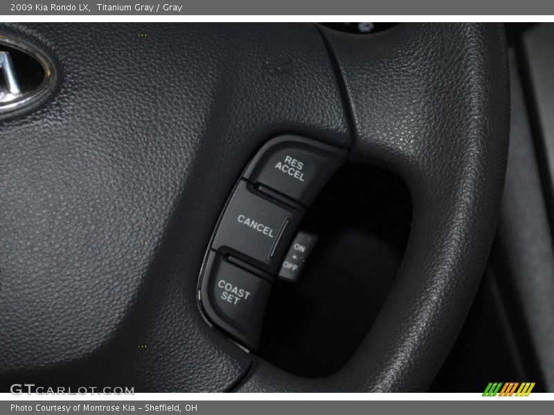 Titanium Gray / Gray 2009 Kia Rondo LX