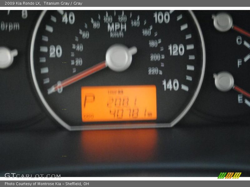 Titanium Gray / Gray 2009 Kia Rondo LX