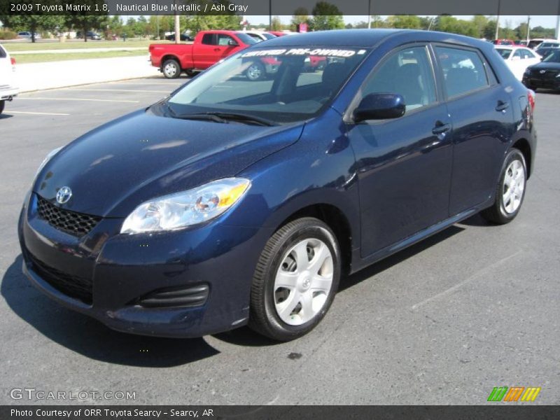 Nautical Blue Metallic / Ash Gray 2009 Toyota Matrix 1.8