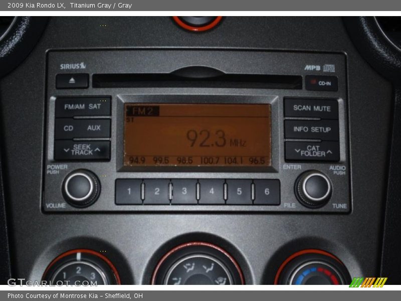 Titanium Gray / Gray 2009 Kia Rondo LX