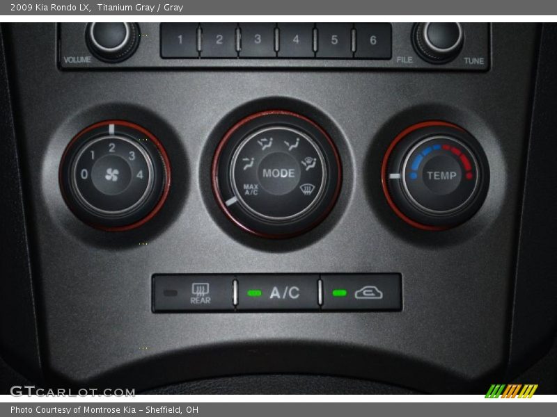 Titanium Gray / Gray 2009 Kia Rondo LX