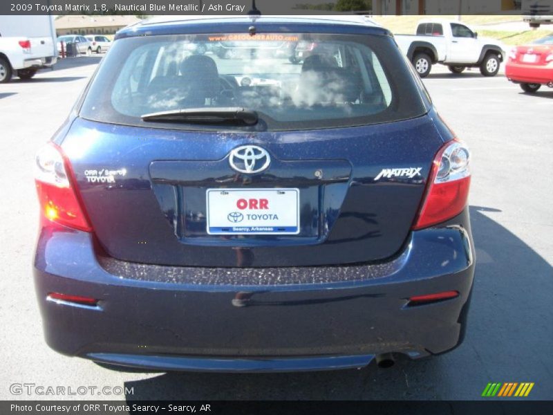 Nautical Blue Metallic / Ash Gray 2009 Toyota Matrix 1.8