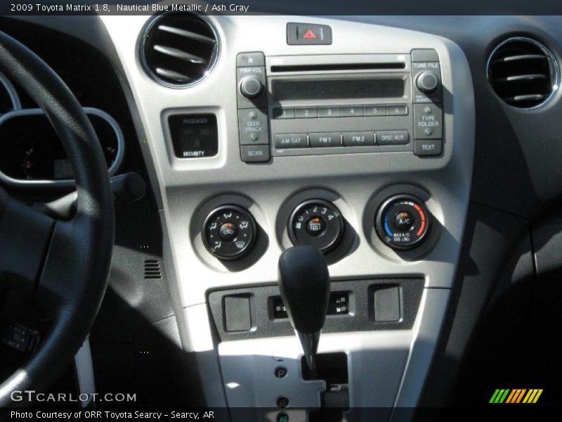 Nautical Blue Metallic / Ash Gray 2009 Toyota Matrix 1.8