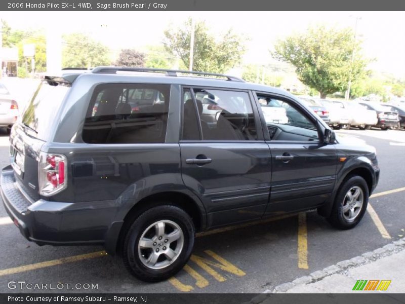 Sage Brush Pearl / Gray 2006 Honda Pilot EX-L 4WD