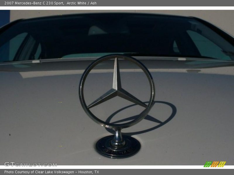 Arctic White / Ash 2007 Mercedes-Benz C 230 Sport