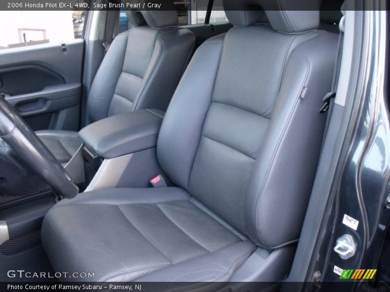 Sage Brush Pearl / Gray 2006 Honda Pilot EX-L 4WD