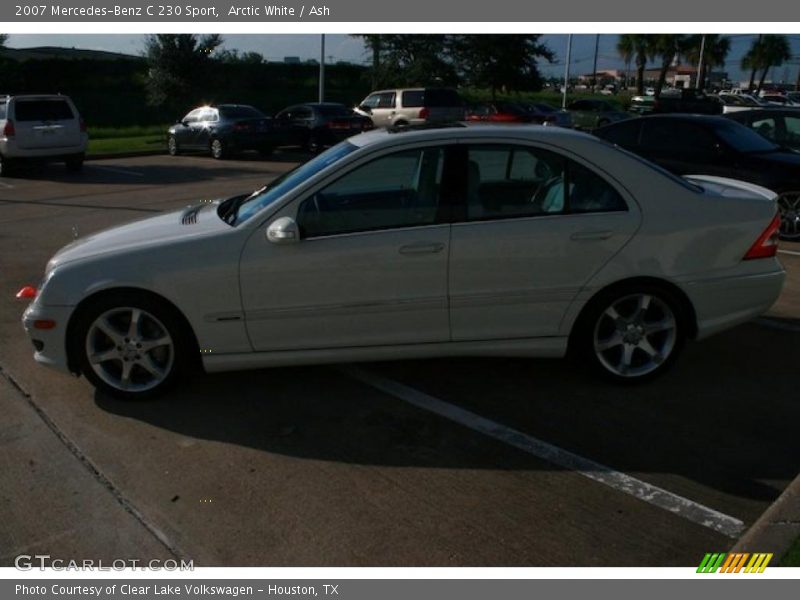 Arctic White / Ash 2007 Mercedes-Benz C 230 Sport