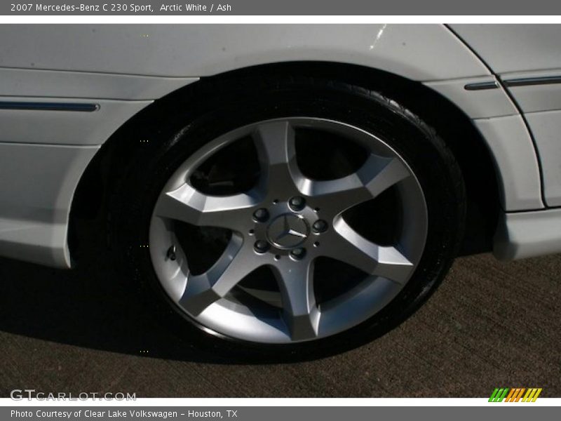 Arctic White / Ash 2007 Mercedes-Benz C 230 Sport