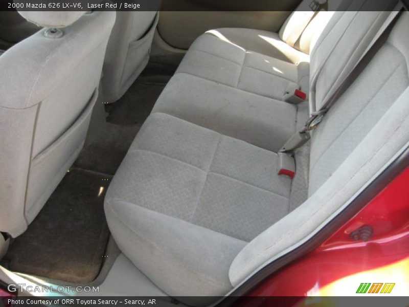 Laser Red / Beige 2000 Mazda 626 LX-V6